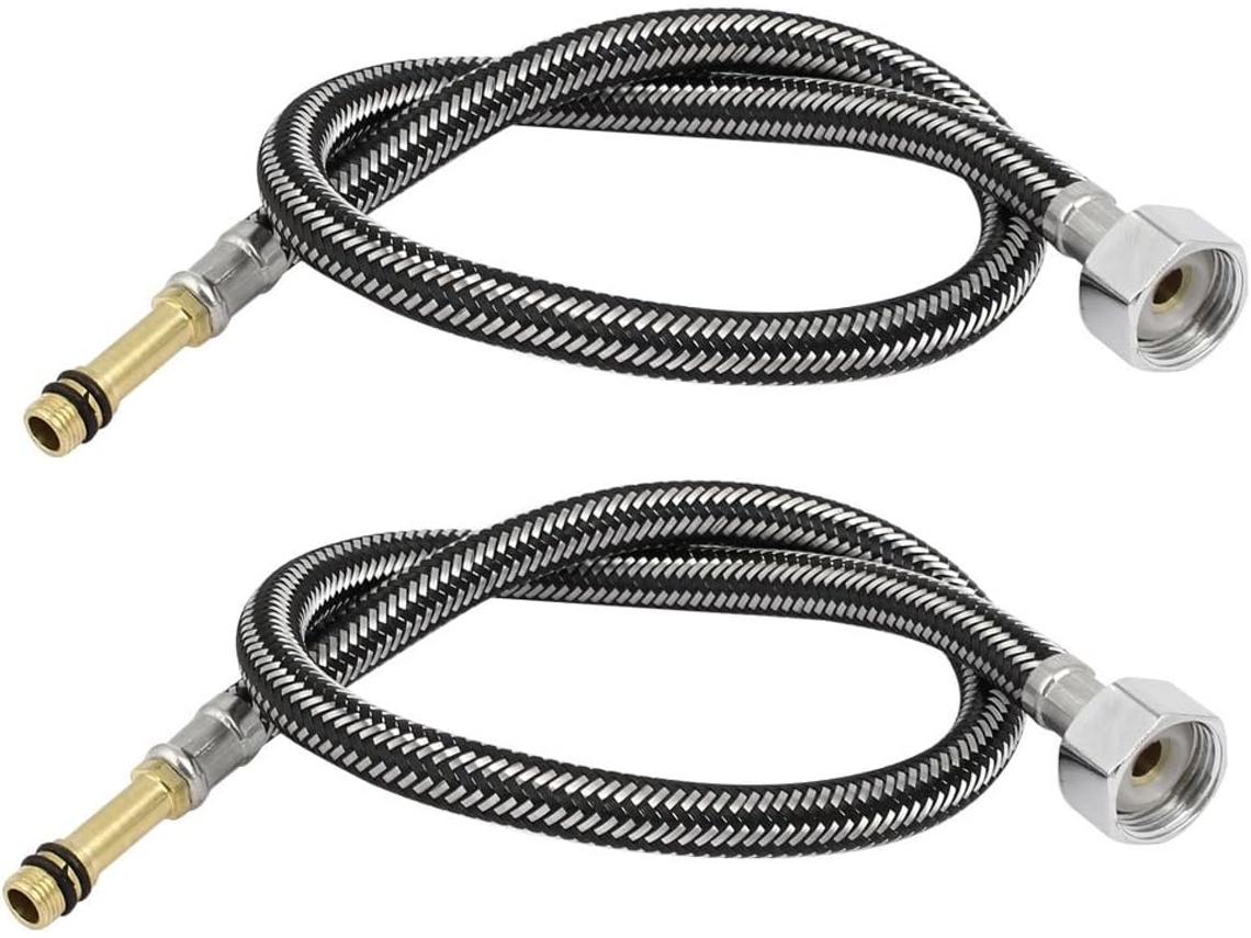 Conexão para Vaso Sanitário com Rosca Interna de 19 mm e Externa de 9,5 mm, 60 cm CHABERLU