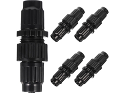 Conjunto De 5 Conectores Plástico Para Mangueira Jardim, Acessórios
