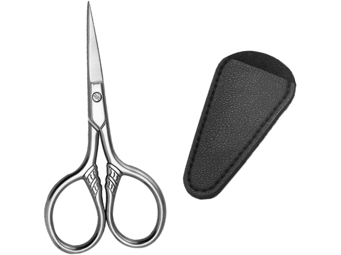 Tesoura Para Barba, Para Barba E Bigode, Para Barbear Com Conforto