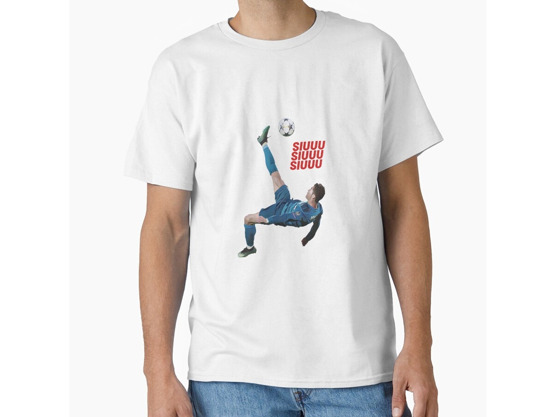 T-shirt Rockinstone Siuuu #33 Classic Unisex For Football Fans-(xl)