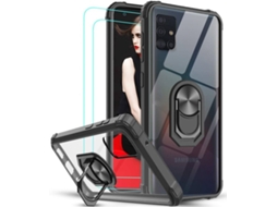 Capa Samsung Galaxy A51 5G HONGWE. Preto