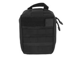 Omni-bolsa Médica De Poliéster Multifuncional Molle Para Aventura Ao Ar Livre, Camping, Trilhando, Montanhismo, Viagem E Sobrevivência - Preto