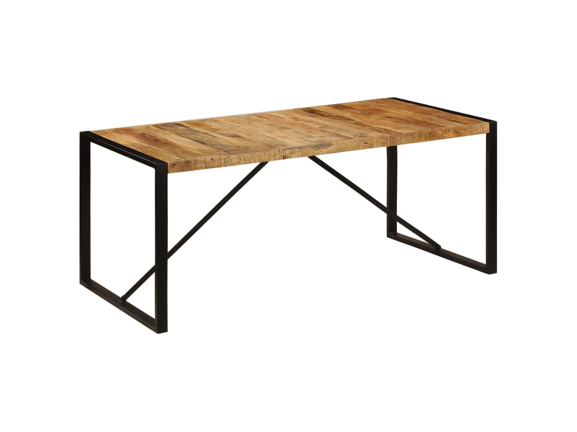 Dining Table, Dining Tables Vidaxl Marrom Madeira (180 X 90 X 75 Cm)