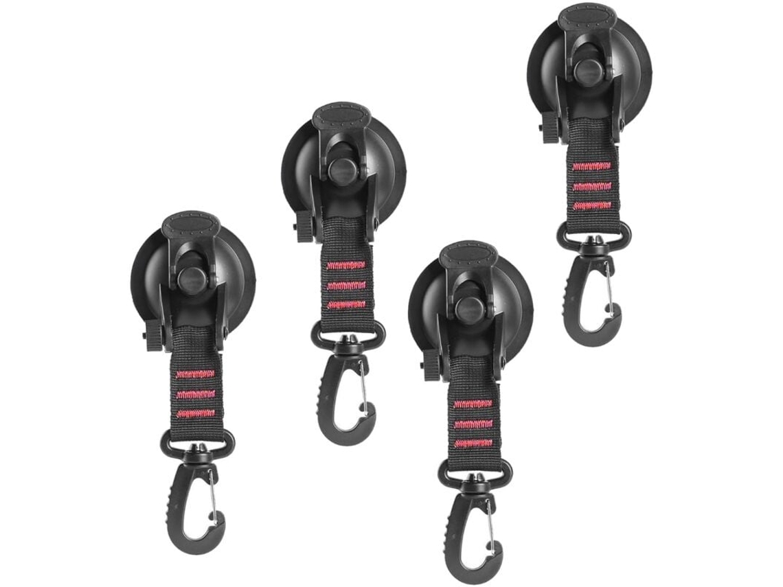 4 Âncoras com Ventosas, Âncoras com Ventosas, Sucção Forte BRILVIBERA