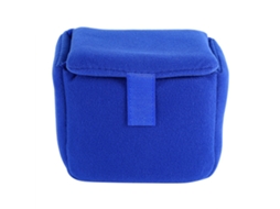 Saco De Alimentação Acolchoado Com Velcro E Antepara Resistente A Impactos Brilvibera (azul)