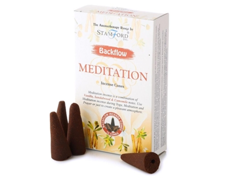 Cones de Incenso para Meditação STAMFORD Backflow