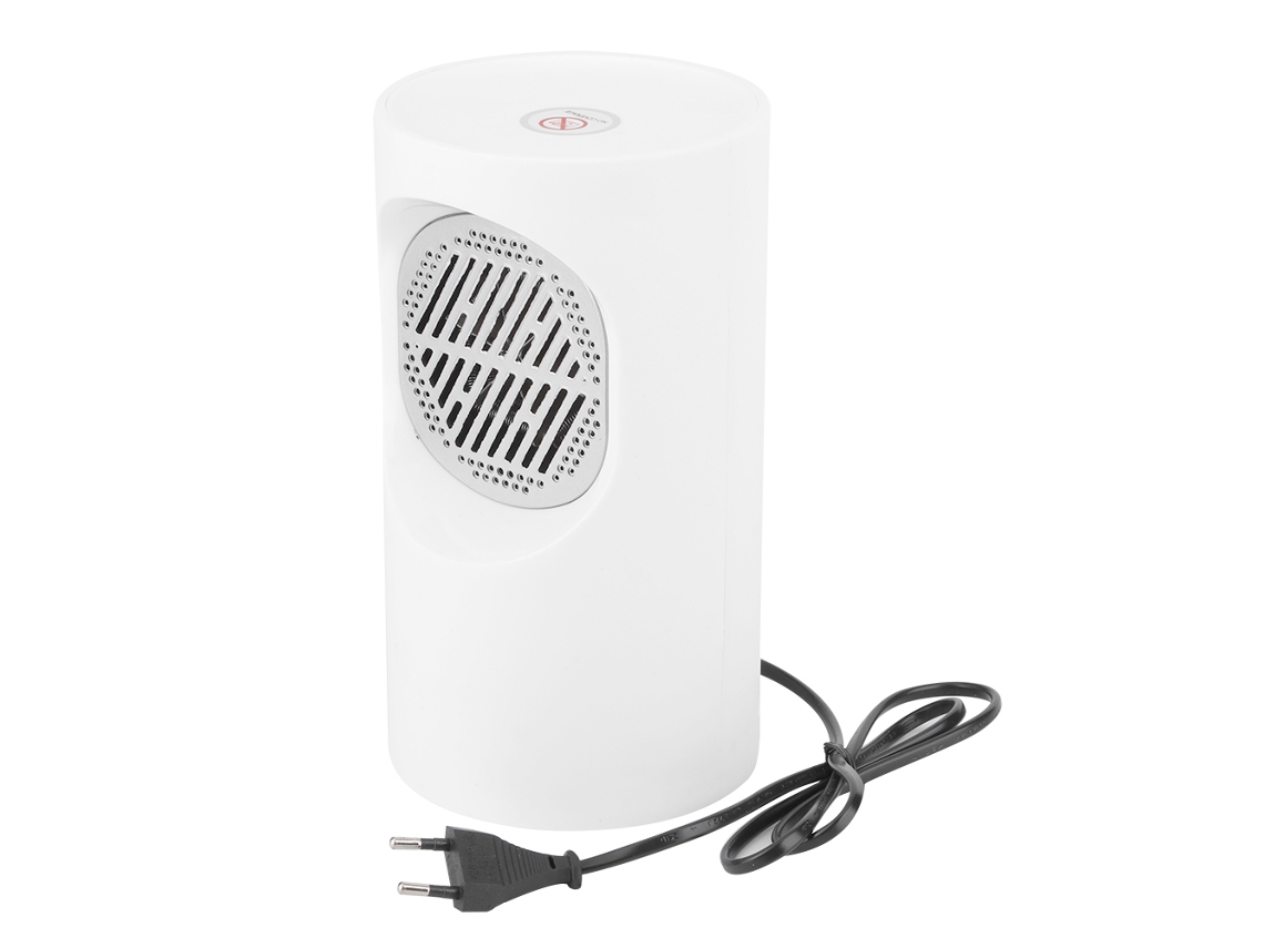 Aquecedor De Mesa Compacto Laxiscreed Para Casa E Escritórios, 220v, Cor Branca