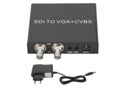 Conversor EOOCOO (sdi para Vga+cvbs com Loop Out Sdi Sd/hd/3g)