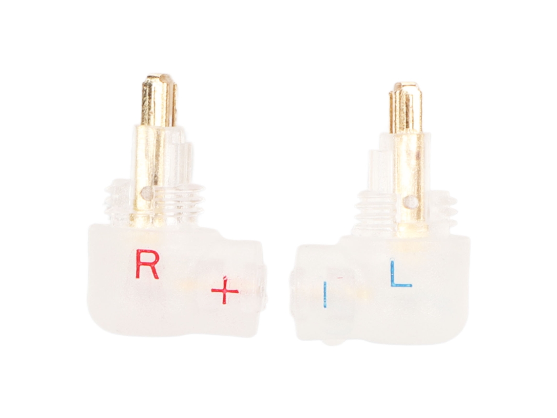 Cable Adaptador de 2 Pines Macho Exk a Hembra 0,78 Mm para Auriculares Ex1000, Ex800, Mdr7550 y Ex600 Transparente S/MARCA