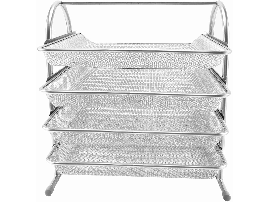 Material de Escritório Metálico Multicamadas de 4 Camadas para Arquivos Prontos. SFUSHOS