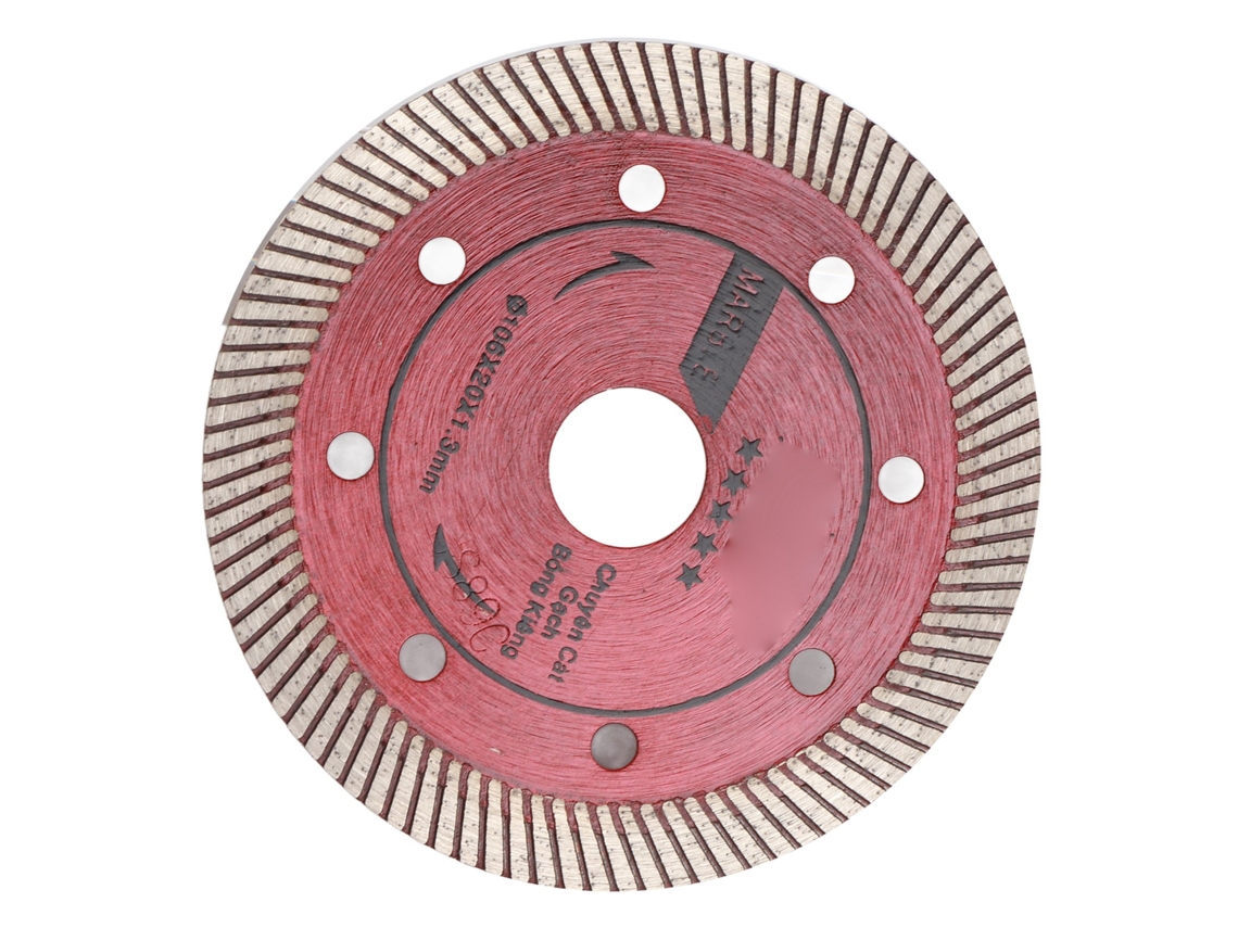 Lâmina De Serra Diamante 107mm 72d Para Corte De Concreto, Ladrilhos E Granito - Ferramenta Circular