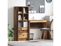 Vidaxl Mesa Madeira Antiga 125,5 X 40 X 127 Cm 2 Unid.