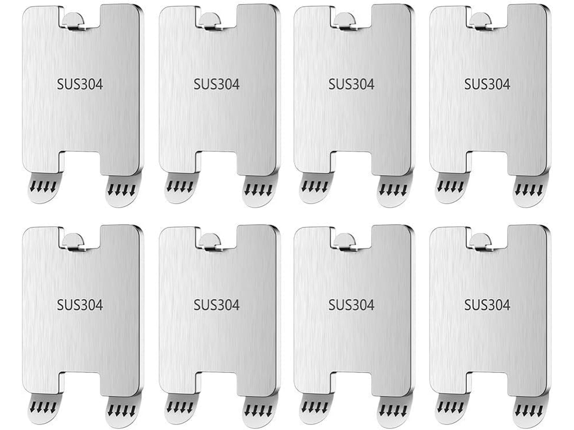 Ganchos De Aço Inoxidável Para Quadros, Ganchos Para Pendurar Molduras De Fotos Sem Furos Na Parede, Sem Necessidade De