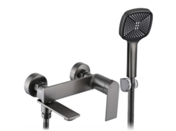 Torneira Para Banheira Rea My1902 3h Storm Titanium