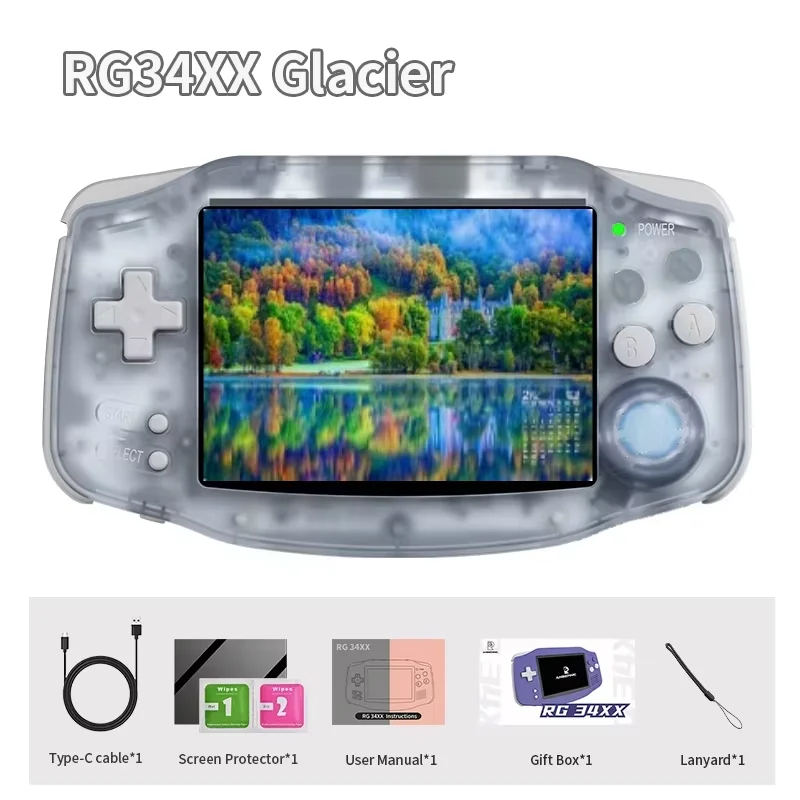 256g e 256g 318pspglacierrg 34xx Consola de Jogos Hd Ips Oca Wifi Bluetooth Jogos Psp MDUG