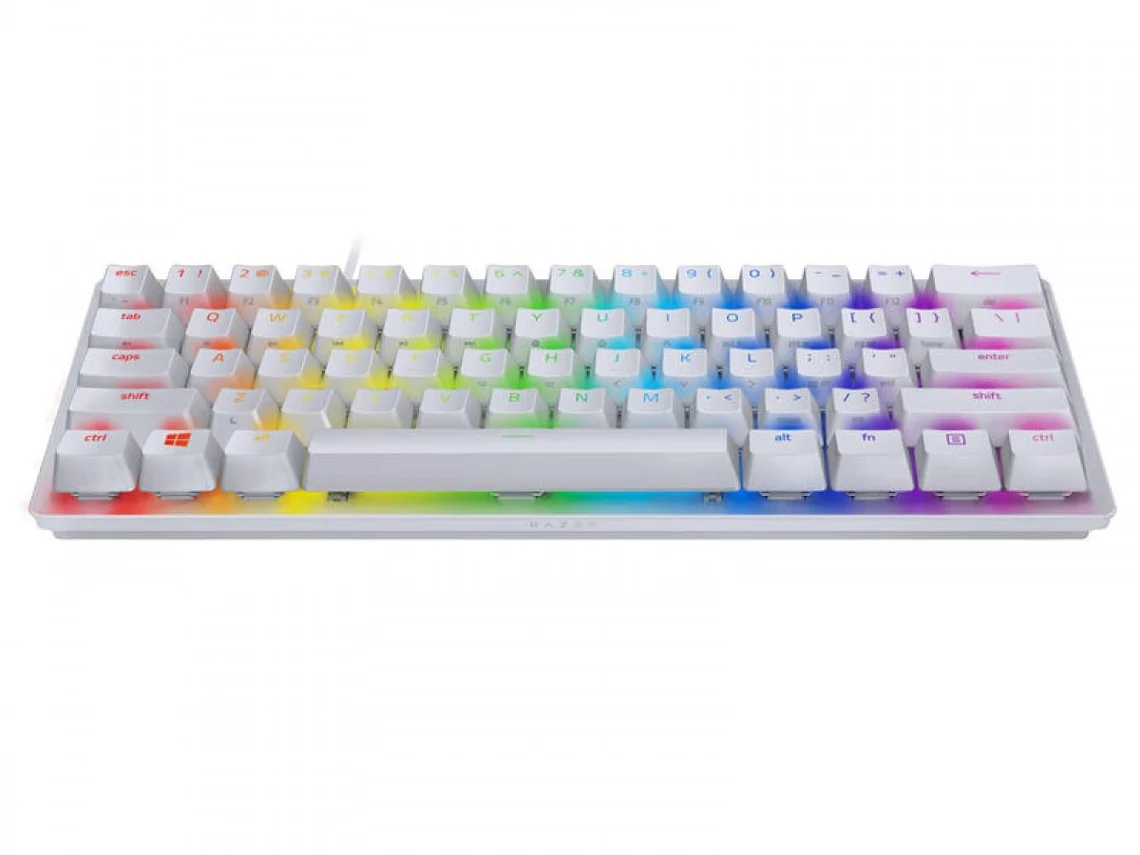 Teclado Gaming RAZER Huntsman Mini (Ótico - Inglês - Branco)