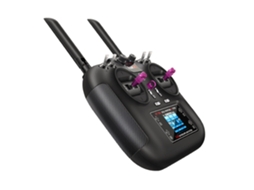 Transmissor Rádio Hotrc Ht 10a 2.4ghz 10ch Fhss Tela Colorida 1.7" Receptor F 10a Carros Barcos Aviões Rc MDUG
