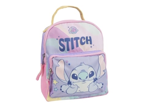 Mochila escolar Stitch Lila 19.0 x 23.0 x 8.0 cm