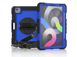 Lurelia Capa Para Ipad 10.2 (2019 E 2020 E 2021), Silicone E Pc, Preto, Proteção Contra Quedas, Encaixe Estável