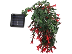 Luminária De Jardim Em Formato De Flor Com Led, Múltiplos Modos De Iluminação E Design Elegante.