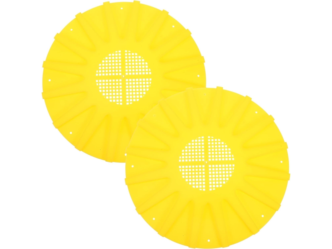 Kit de Escape para Abelhas, 2 Peças, Bandeja de Plástico com Aberturas de Ventilação para Apicultura, Suprimentos para CHABERLU