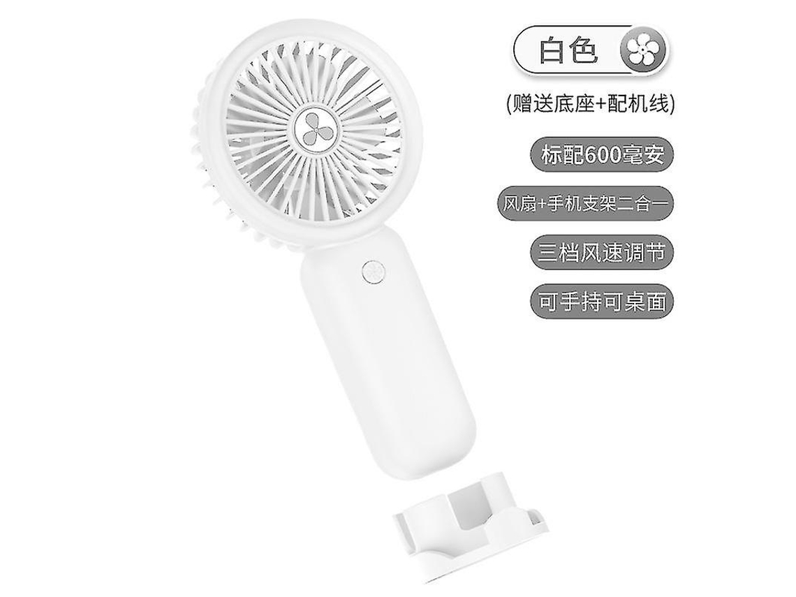 Ventilador Digital Portátil Dobrável Para Negócios Com Carregamento Usb Ventilador Pequeno Portátil Para Estudantes Presente Mini Slowmoose