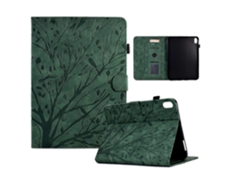 Capa Para Tablet Lenovo Tab P11 J606f Fortune Tree Pressure Flower Em Pu Com Função De Ativação/suspensão