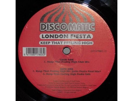 Vinil Keep That Feeling High Discomatic