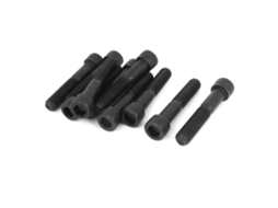 Parafuso de Cabeça Sextavada Interna M12 X 65 Mm em Aço Liga 12.9, Preto, 10 Peças CHABERLU