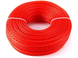 Fio De Nylon De 2,4 Mm Para Roçadeira Manual Elétrica Leve, Peça De Reposição.