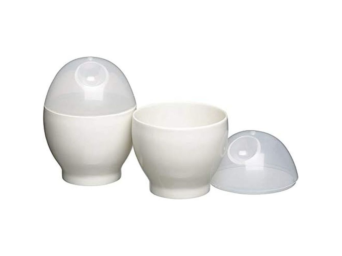 kit de 2 Xícaras de Ovo Cozido para Micro ondas, Prático e Nutritivo