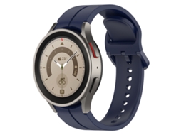Bracelete Aço Inoxidável com Fivela Magnética para Samsung Galaxy Watch Ultra (47mm) Cor Titânio XIAOMOYU