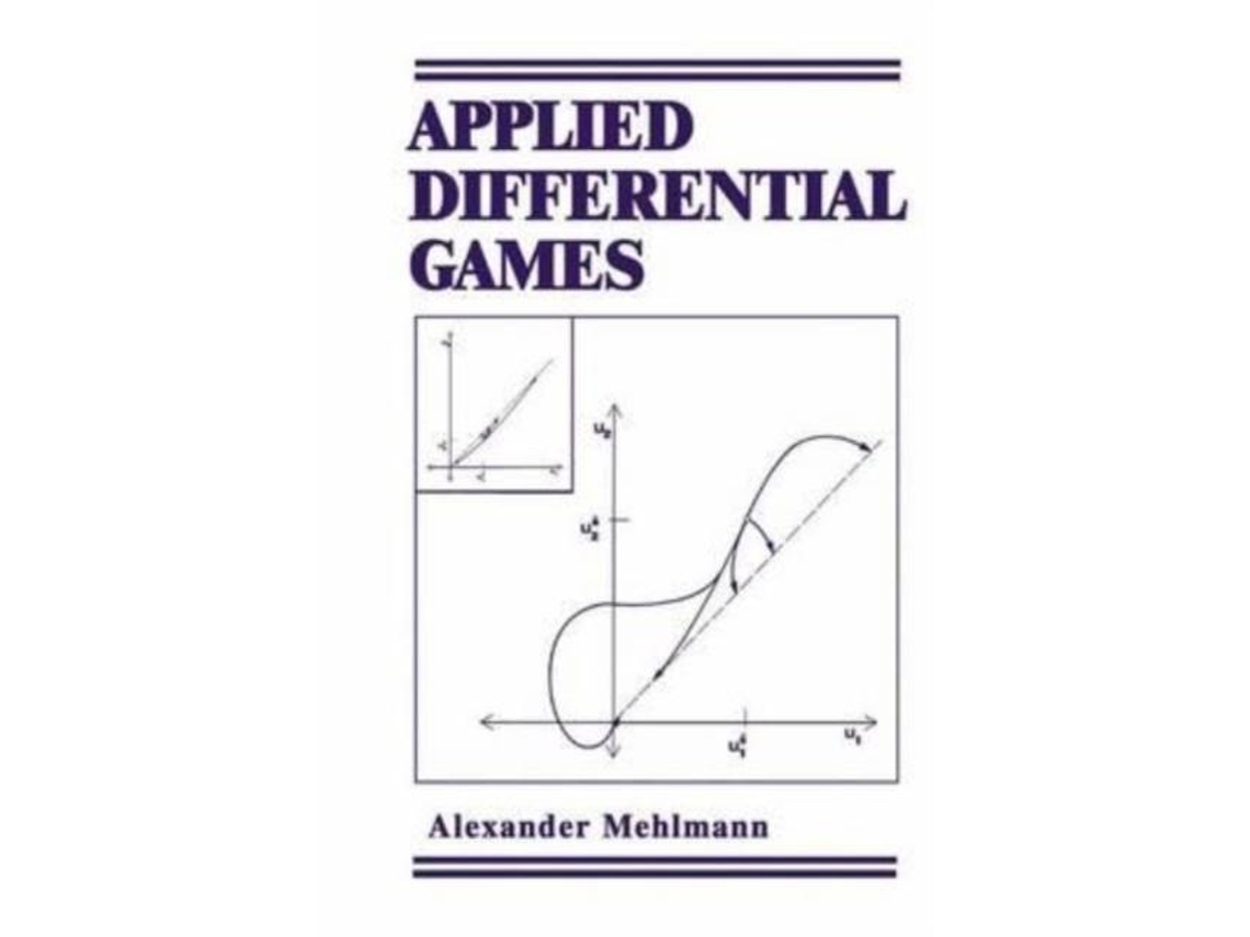 Livro Applied Differential Games de A Mehlmann (Inglês)