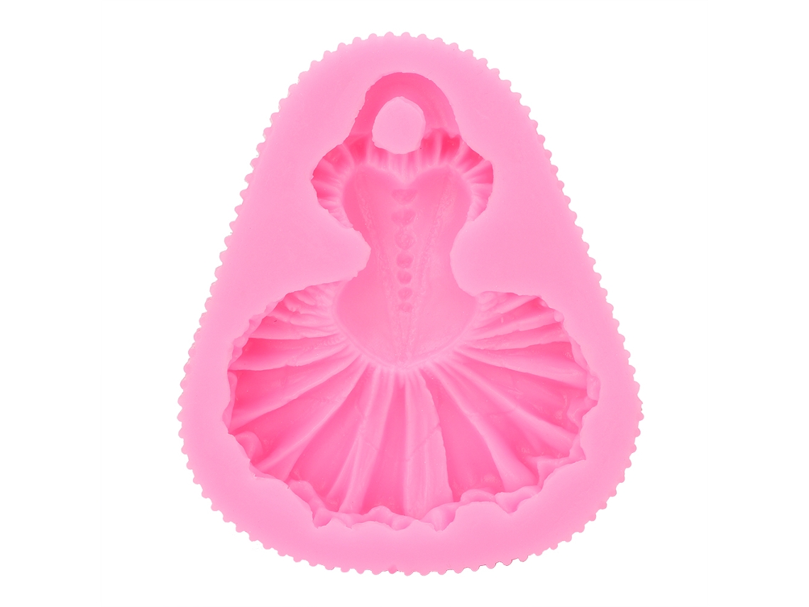 Molde De Silicone Para Bolos E Biscoitos, Moldes De Baking Para Cozinha Residencial, Ferramenta Diy Cor Rosa