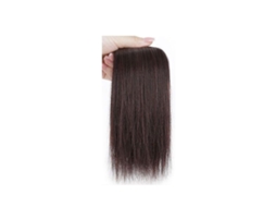 Peruca sintética feminina 2026, espessa e volumosa, com presilha, 20 cm, preta natural, ideal para encontros e festas de aniversário.