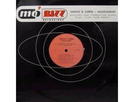 Vinil Houseshaker, Shahin Simon Mobizz Recordings
