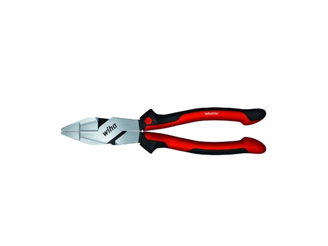 Alicate Industrial WIHA Lineman Com Dynamicjoint® Com Fio De Corte Extra Longo (40927)