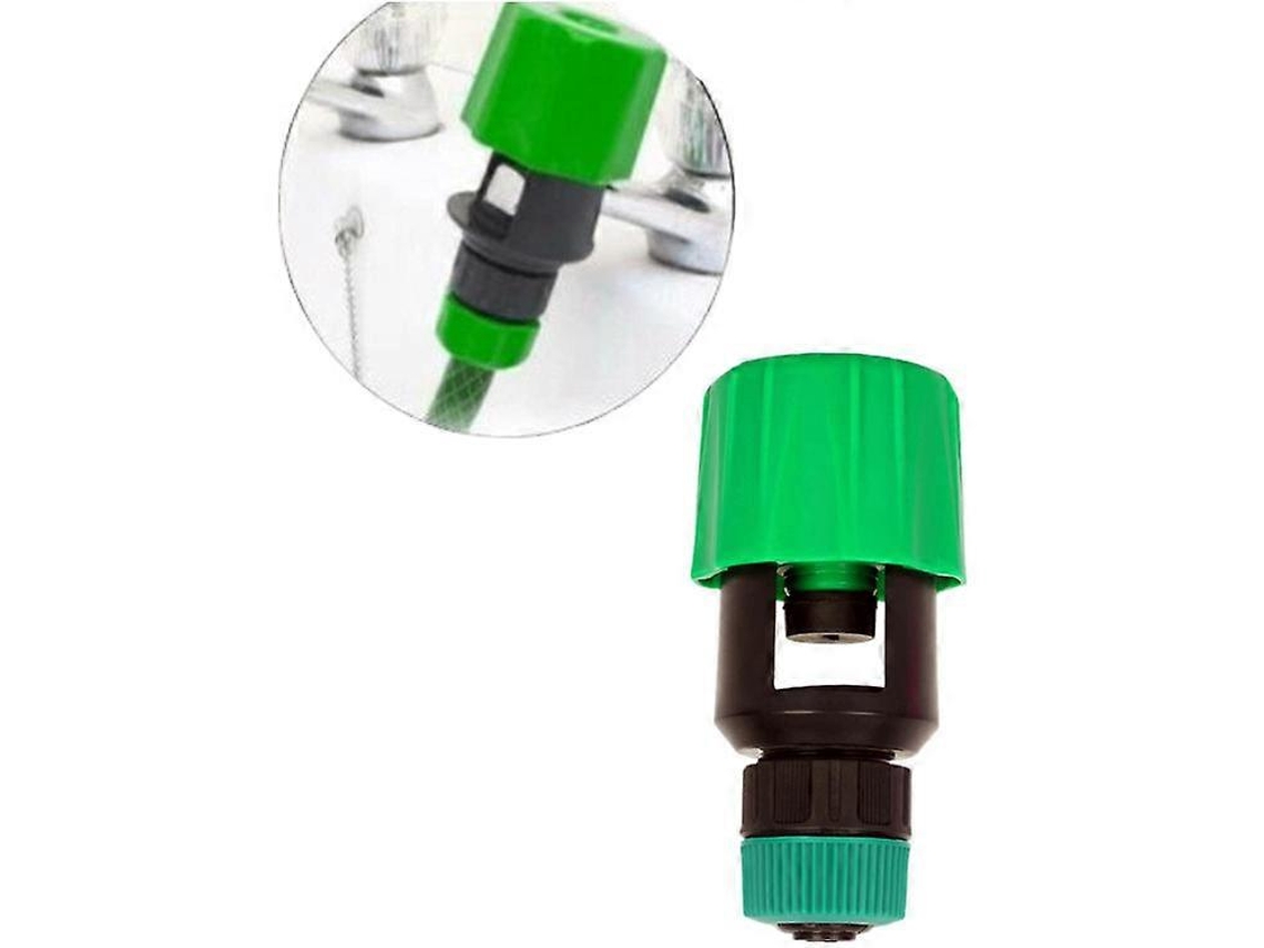 Adaptador Universal de Grifo de Água para Mangueira de Jardim e Cozinha, Conexão Rápida, Cor Verde Brilhante