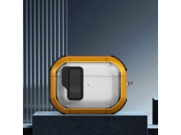Estojo Protetor Thunder Clear Para Fones De Ouvido Sem Fio Com Interruptor Magnético Para Airpods Pro 2