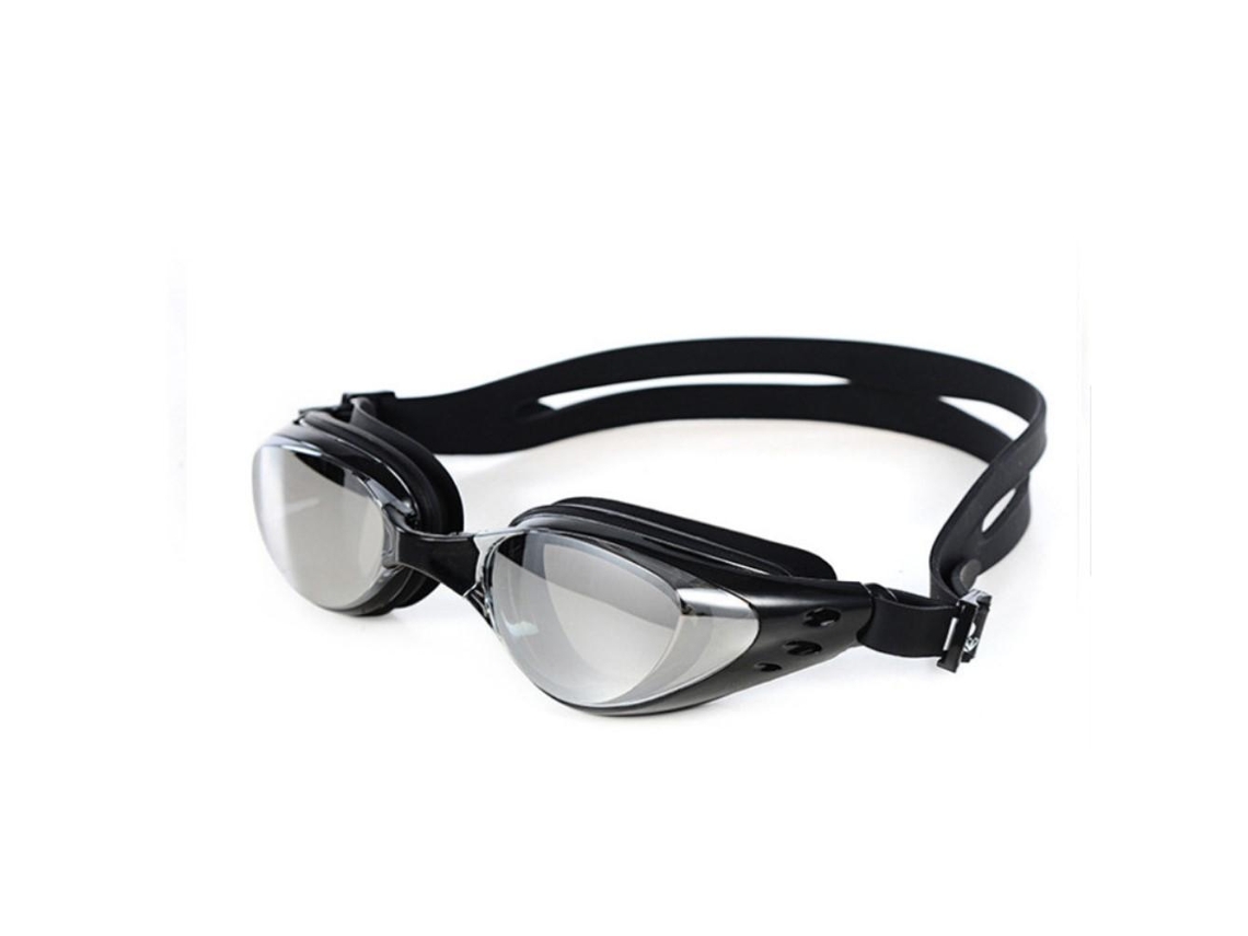 Óculos de Natação Antiembaçante com Proteção Uv, Preto AQUAFORGE