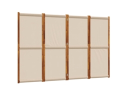 Room Divider, Room Dividers Vidaxl Cinzento-acastanhado Madeira De Acácia (280 X 180 Cm)