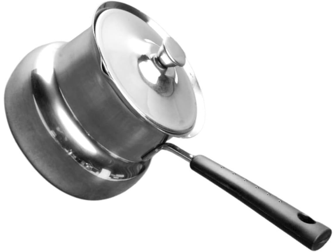 De Aço Inoxidável Para Leite, Aquecedor De Leite E Panela De Cozinha Para Sopas E Molhos, Tampa Fácil De Limpar. Gokoco