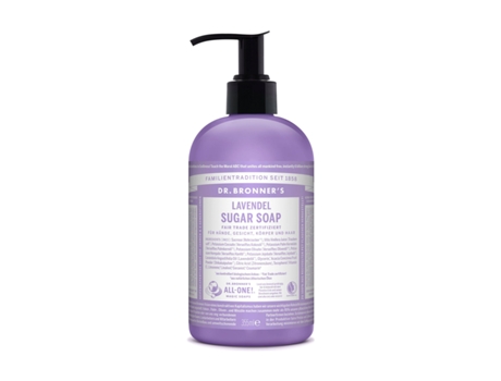 Sabonetes DR. BRONNERS De Açúcar De Lavanda (355 ml)