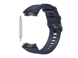 Pulseira de Silicone Macio de Substituição para AMAZFIT T rex 3 Azul Escuro PANOONA