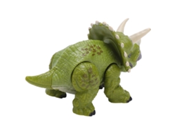 Brinquedo Ovo de Dinossauro Inteligente S/MARCA com Luz Sensor de Toque para Meninos e Meninas Triceratops