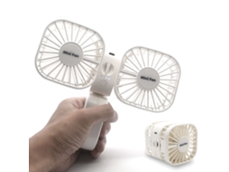 Ventilador Portátil Laxiscreed Dobrável, Compacto E Leve Para Fácil Transporte E Circulação De Ar Eficiente
