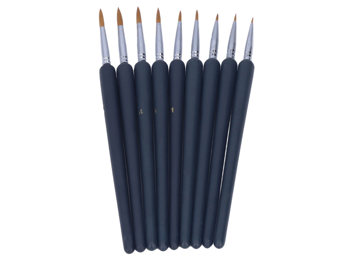 Pincel Multifuncional de Pintura com Linhas Curvas, Pincel para Aquarela, Ferramenta de Desenho Artístico. AQUAFORGE