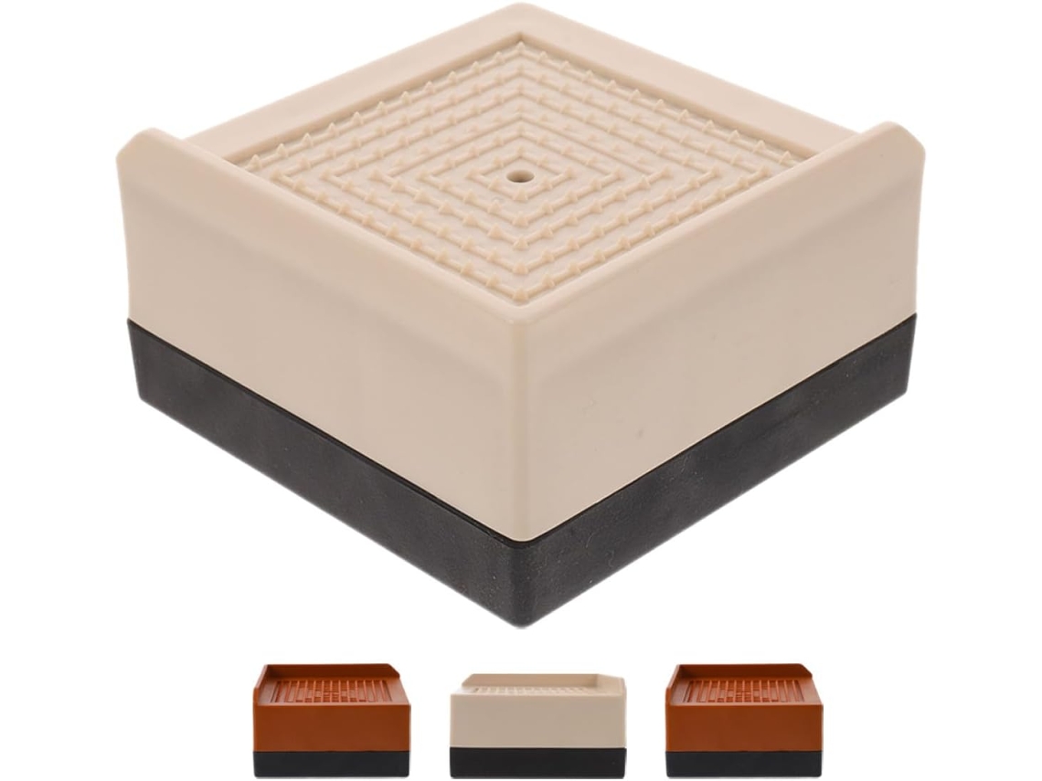 Conjunto De 4 Peças De Elevadores De Móveis Antiderrapantes, Para Mesas E Sofás, Com Suporte.