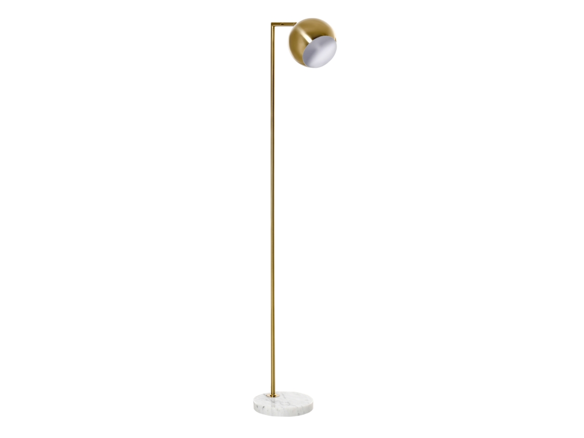 Luminária de Chão Moderna com Cúpula Regulável Estilo Vintage,compatível com E27 40w dourada BTFORUS