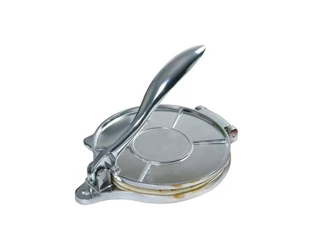 Multifuncional liga de alumínio antiaderente tortilla maker imprensa pan ferramenta de cozinha S/MARCA